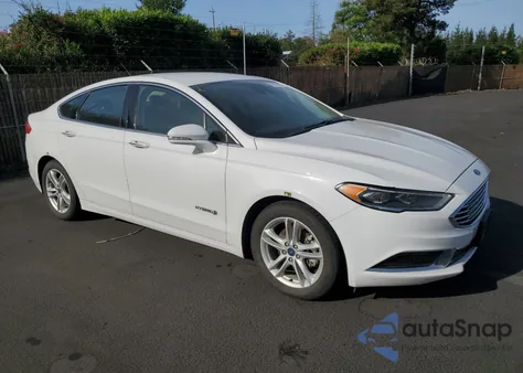 2018 Ford Fusion Se Hybrid from USA, damaged, VIN 3FA6P0LU1JR129831